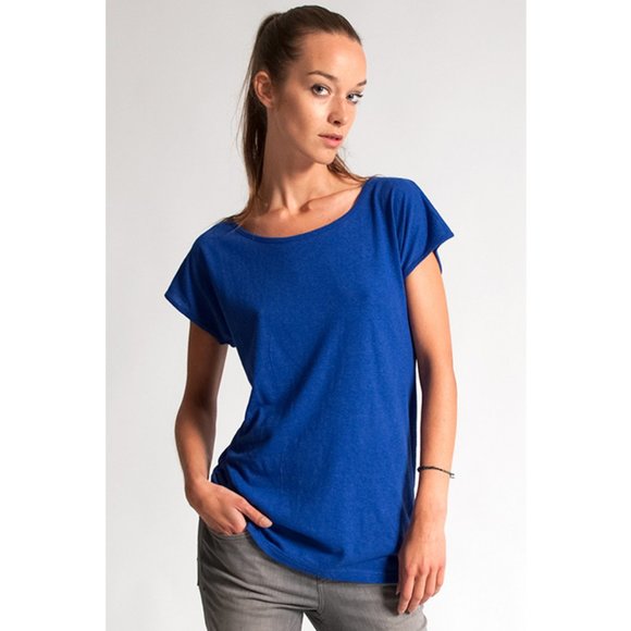 Ladies' Relaxed Tee Lemon (bright yellow) (LST4) - Picture 1 of 5